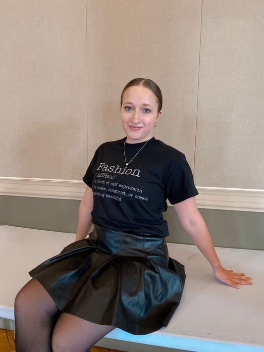 Fashion Definition Tee Black