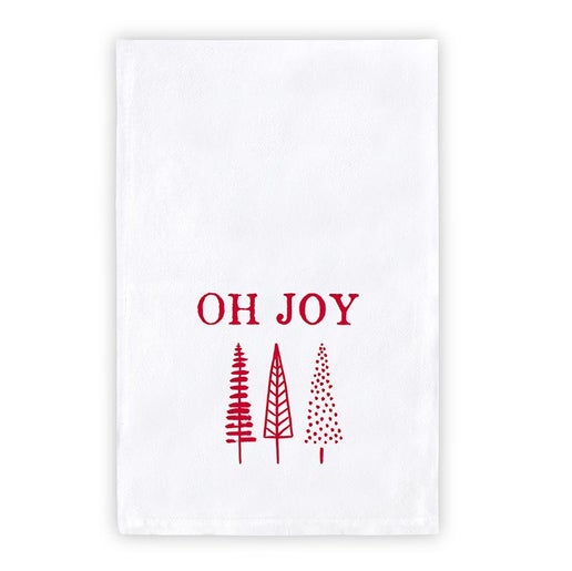 Face To Face Thirsty Boy - "OH JOY" Holiday Tea Towel