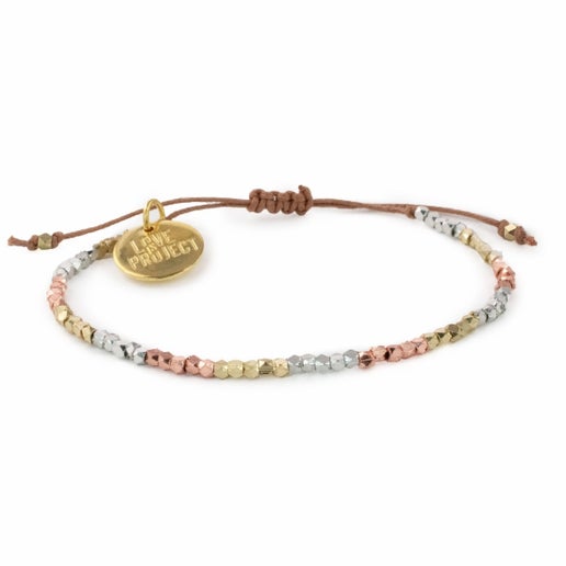 Love Is Project - Kali Ombre Bracelet - Gold/Silver/Champagne
