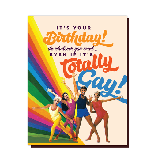OffensiveDelightful - TOTALLY GAY 80S Card